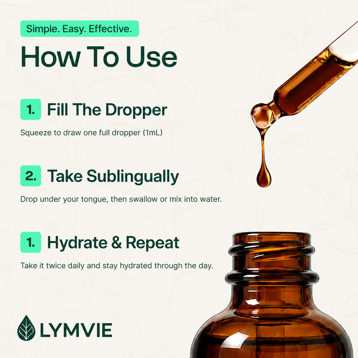 Lymvie® Lymphatic Drainage Drops